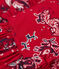Kurzärmeliges Kinderkleid aus Popeline für Mädchen rot TERKUIT/weiss MULTICO