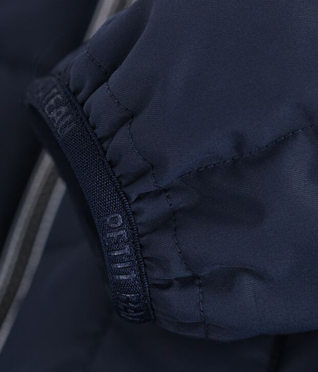 Leichte Kinder-Winterjacke einfarbig blau