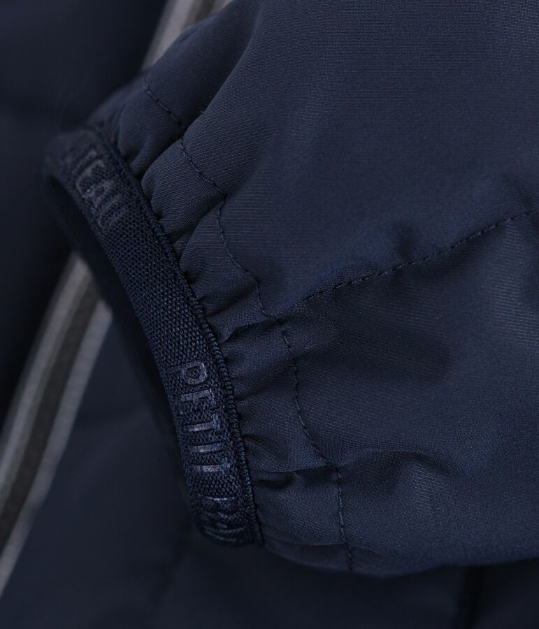 Leichte Kinder-Winterjacke einfarbig blau