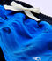 Bedruckte Baby-Jungen-Strandshorts blau PERSE/blau SMOKING