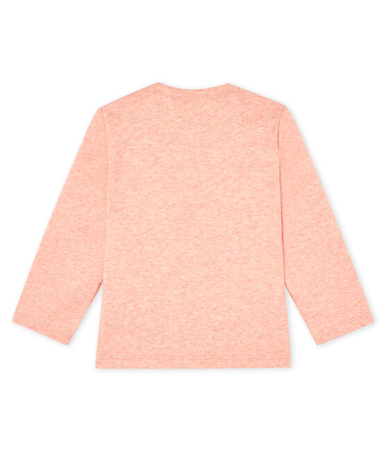 Langärmeliges Baby-T-Shirt ASTER CHINE