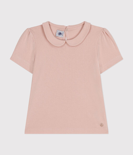 Kinder Kurzärmliges T-Shirt für Mädchen rosa SALINE