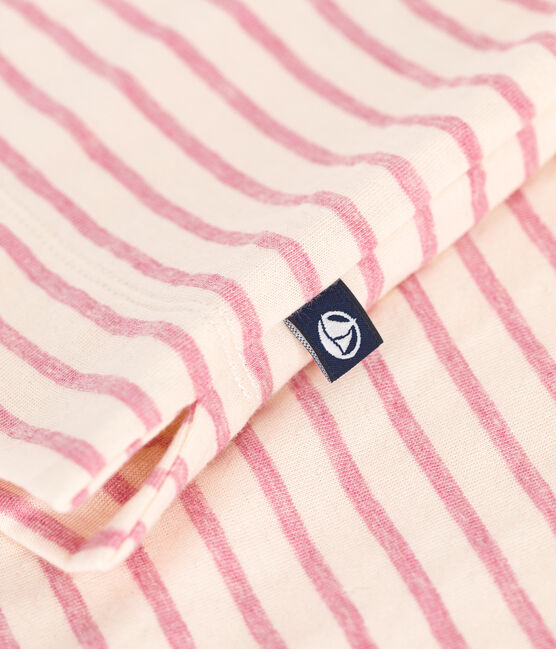 Damen-T-Shirt "Le Boxy" aus Doppejersey rosa AVALANCHE/ ROSELINE