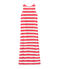 Armelloses kleid damen rosa GROSEILLER/weiss MARSHMALLOW