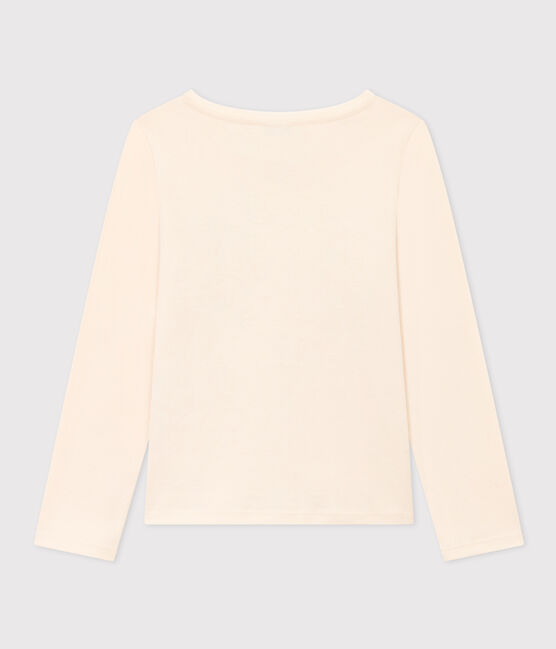 Langärmeliges T-Shirt aus Baumwolle für Kinder/Mädchen AVALANCHE/ POLOCHON