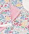 Kinder-Nachthemd und Leggings aus Doppeljersey mit Blumenmotiv rosa/vielfarbig