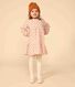 Langärmeliges Kleid mit Blumenprint aus Baumwollgaze für Kinder/Mädchen