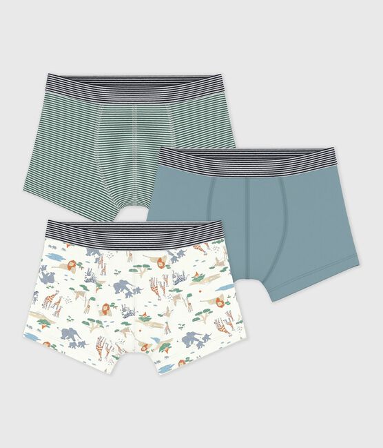 Set Kinder-Boxershorts aus Baumwolle mit Savannen-Motiv variante 1
