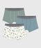 Set Kinder-Boxershorts aus Baumwolle mit Savannen-Motiv variante 1