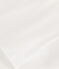 Kurzärmeliges Damen-T-Shirt L'ICONIQUE aus einfarbigem Rippstrick weiss ECUME