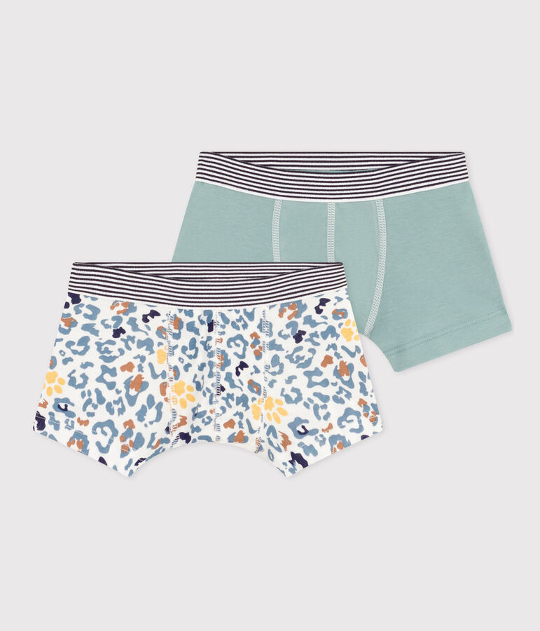 2er-Set Boxershorts aus Baumwolle f&uuml;r Jungen vielfarbig