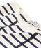 Gestreiftes T-Shirt für Damen beige COQUILLE/blau SMOKING