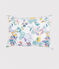 Kissen mit Jungle-Print aus Popeline weiss MARSHMALLOW/weiss MULTICO