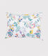 Kissen mit Jungle-Print aus Popeline