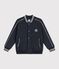 Kinder College-Jacke aus einfarbiger Baumwolle SMOKING