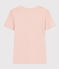 T-Shirt L’ICONIQUE aus Baumwolle mit rundem Ausschnitt für Damen rosa SALINE