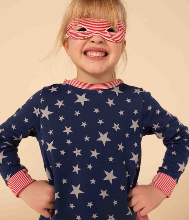 Geschenkset phosphoreszierender Kost&uuml;m-Pyjama aus Baumwolle f&uuml;r Kinder vielfarbig