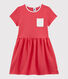 Kurzärmeliges Kinderkleid aus Baumwolle für Mädchen