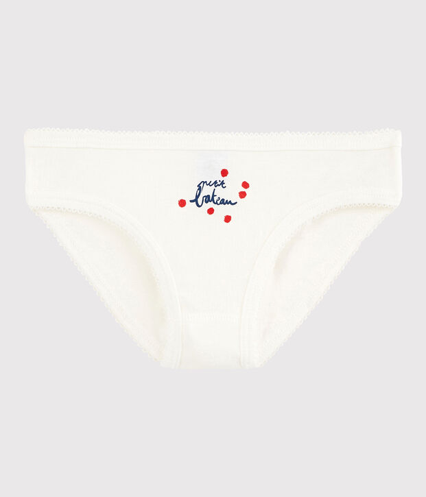 Baumwollh&ouml;schen f&uuml;r kleine M&auml;dchen weiss
