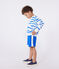 Kinder-Sweatshirt aus bedruckter Baumwolle weiss MARSHMALLOW/weiss MULTICO