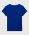 Klassisches Kinder-T-Shirt aus Baumwolle für Mädchen/Jungen blau SURF