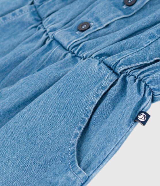 Overall Kinder/Mädchen blau DENIM CLAIR