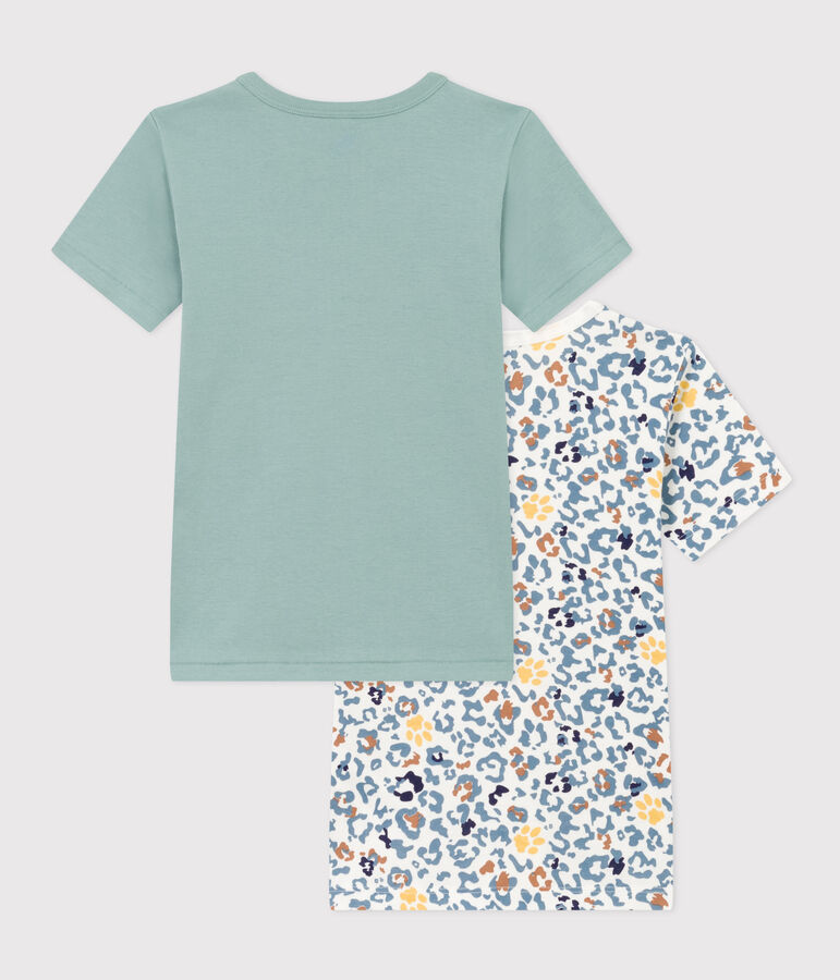 2er-Set kurz&auml;rmelige T-Shirts aus Baumwolle f&uuml;r Jungen vielfarbig