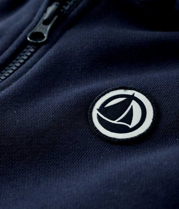 Kinder-Kapuzen-Sweatshirt f&uuml;r M&auml;dchen / Jungen blau