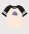 T-Shirt mit Printmotiv aus Jersey Kinder/Jungen weiss AVALANCHE/blau SMOKING