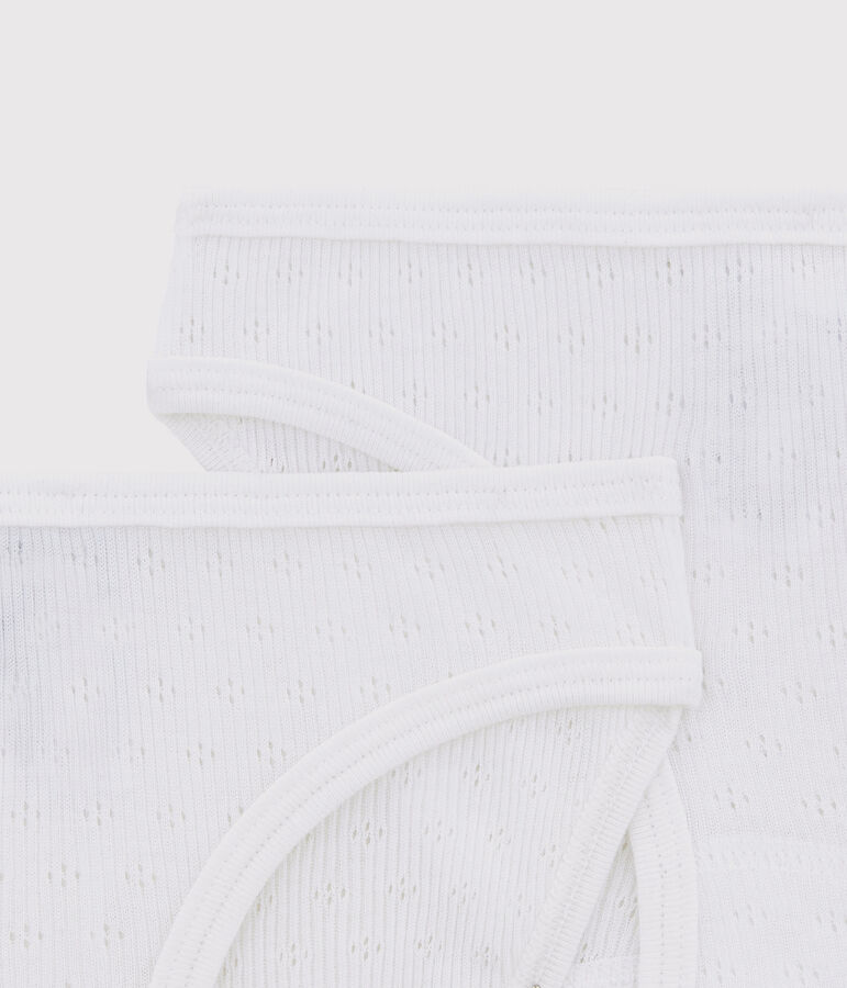 2er-Set Slips mit Lochstickerei f&uuml;r M&auml;dchen vielfarbig