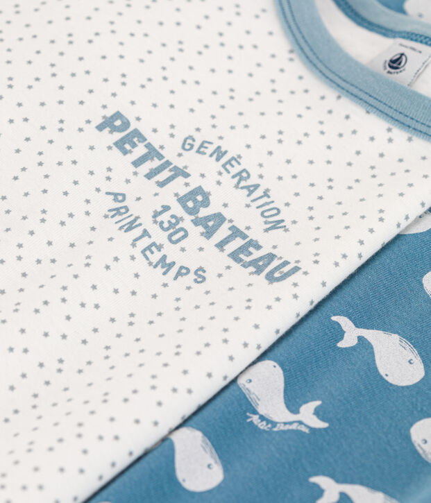 2er-Set Pyjamas aus Baumwolle f&uuml;r Jungen vielfarbig
