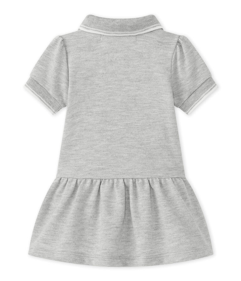 Baby M&auml;dchen Kleid grau