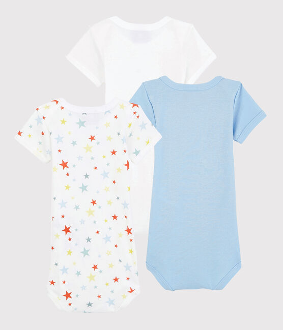 3er-Set kurzärmelige Baby-Bodys aus Bio-Baumwolle mit Sternen-Motiv variante 1