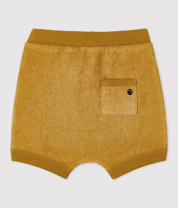 Baby-Shorts aus Frottee gelb