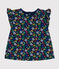 Ärmellose Baby-Bluse aus Jersey blau MEDIEVAL/weiss MULTICO