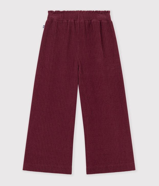 Kinder Wide Leg-Hose aus Baumwolle TRUFFE
