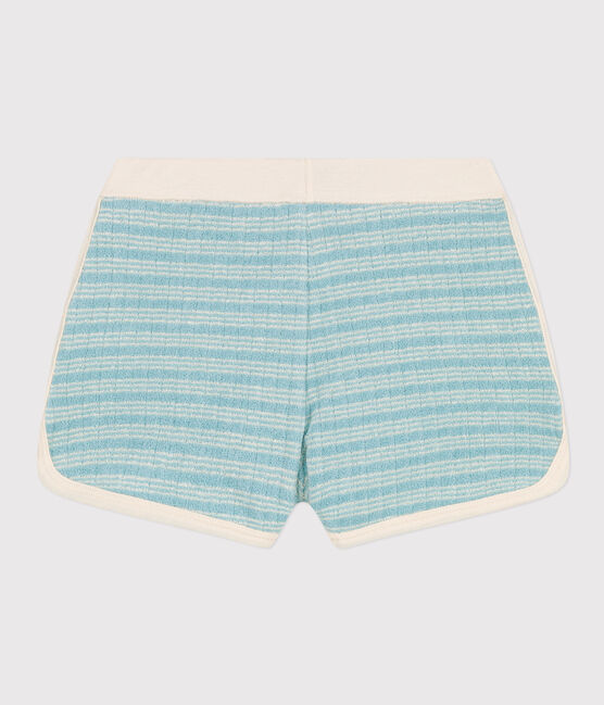 Gestreifte Kindershorts aus Frottee für Mädchen MIMI/ AVALANCHE