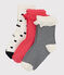 3er-Set Kindersocken für Mädchen variante 1