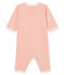 Baby-Strampler in Rippstrick für Mädchen rosa ROSAKO/weiss MARSHMALLOW CN