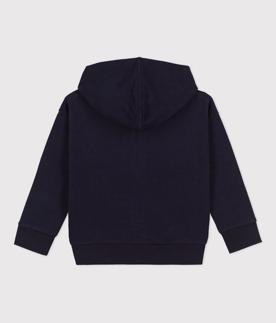 Kinder-Hoodie Petit Boat für Jungen, mit Reißverschluss blau SMOKING