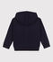 Kinder-Hoodie Petit Boat für Jungen, mit Reißverschluss blau SMOKING