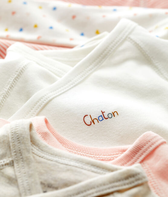 5er-Set Baby-Bodys aus Bio-Baumwolle variante 1