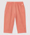 Baby-Hose aus Bio-Baumwollgaze rosa PAPAYE