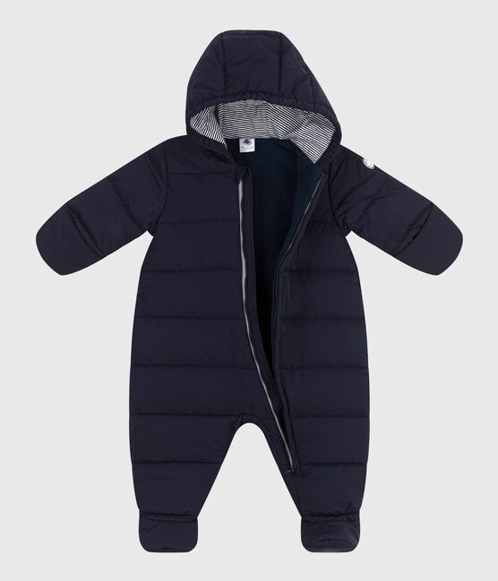 Baby-Schneeanzug aus Polyester blau SMOKING