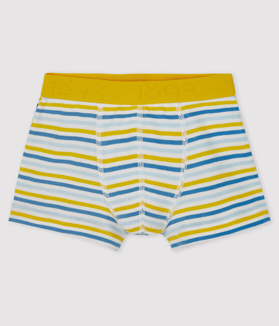 Boxershorts für kleine Jungen weiss MARSHMALLOW/weiss MULTICO