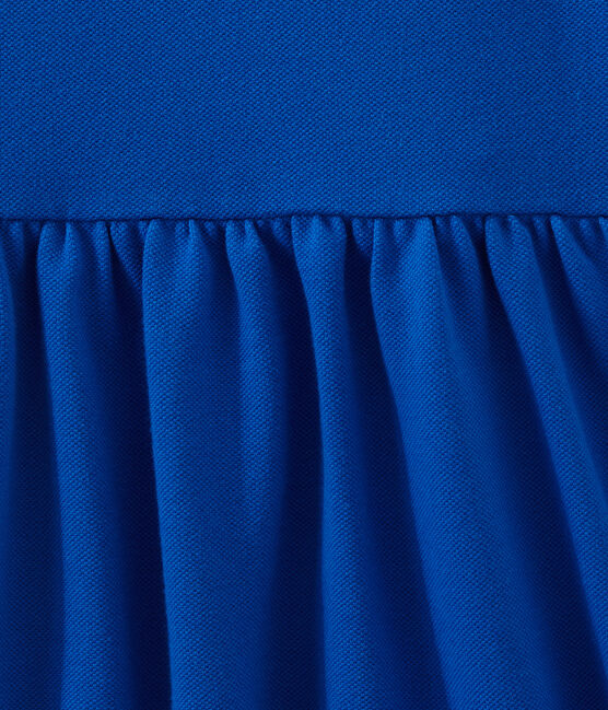 Dieses Mädchen-Kurzarmkleid blau PERSE
