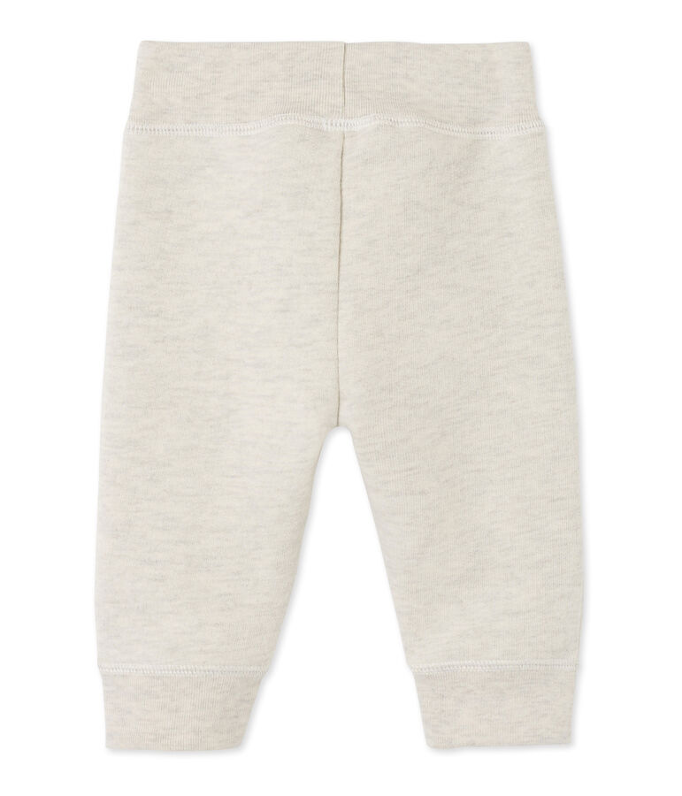 Baby-Jungen-Jogginghose aus Molton beige