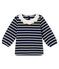 Baby MädchenStreifenshirt blau SMOKING/weiss MARSHMALLOW