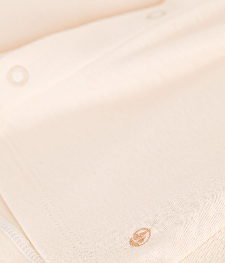 Baby-Cardigan aus Baumwolle naturfarben