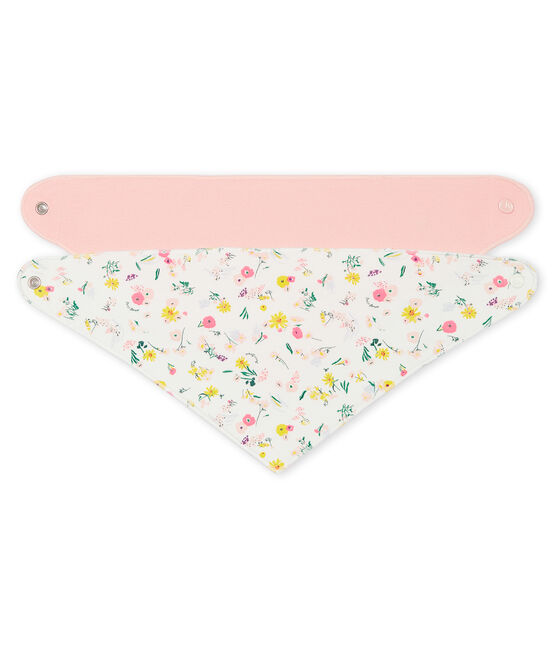 2er-Set Baby-Bandana-Lätzchen für Mädchen variante 1